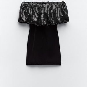 🖤🖤VELVET SEQUIN MINI DRESS🖤🖤